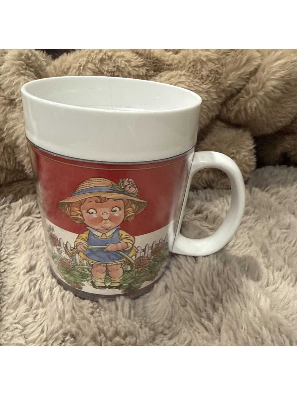 Vintage 1994 Thermo-Serv Campbell’s Soup Kids M’m M’m Good Insulated Mug